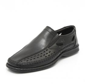 Мъжки обувки с перфорации ARA 14502 01G, Черни