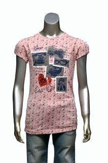Детска тениска за момиче Geox K2211K TF051 F8057, 100% Памук