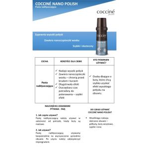 COCCINE NANO POLISH Течна гланц-боя с наночастици за кожени изделия, 75 ml 