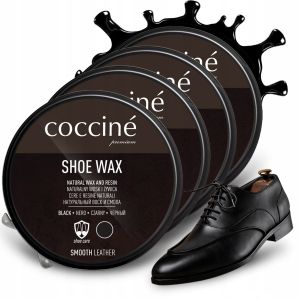 COCCINE SHOE WAX Вакса за обувки с натурални смоли и восък Carnauba, Черна